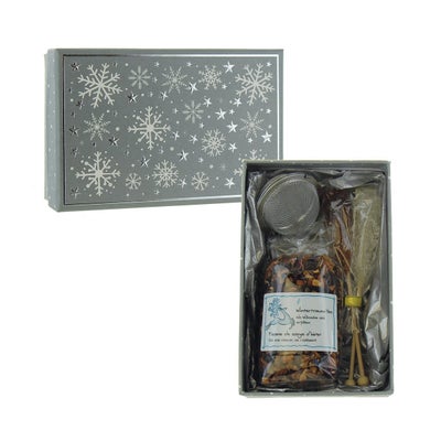 Box Crystal mit Wintertraum-Tee Zucker Sieb Box Crystal mit Wintertraum-Tee Zucker Sieb