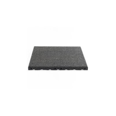 GYMFLOOR Granulat Platte 50 x 50 x 3 cm - schwarz - Basisplatte
