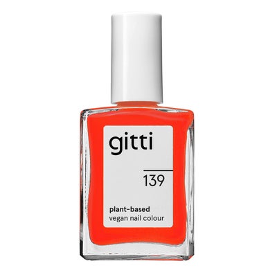 Nail Polish no. 139 Fiery Orange Red Nail Polish no. 139 Fiery Orange Red