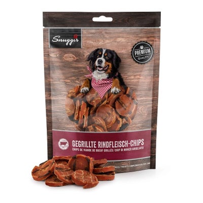 Gegrillte Rindfleisch - Chips für Hunde