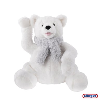 Wärmflasche Plüschtier Eisbär Knut mit Wärmflasche aus Naturkautschuk Wärmflasche Plüschtier Eisbär Knut mit Wärmflasche aus Naturkautschuk