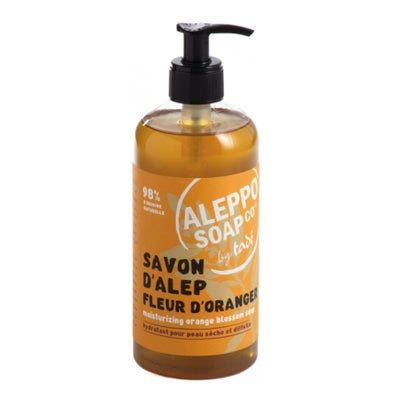 savon d'alep liquide fleur d'oranger