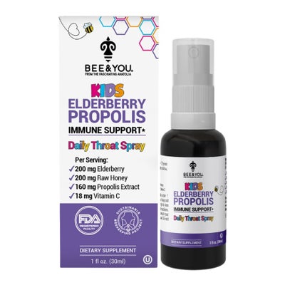 Propolis- Spray pharyngé pour enfants au sureau