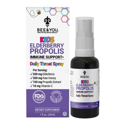 Propolis- Spray pharyngé pour enfants au sureau