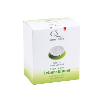 set pierre odorante fleur de la vie & soucoupe vert set pierre odorante fleur de la vie & soucoupe vert