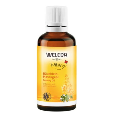 BABY huile massage abdominal calendula