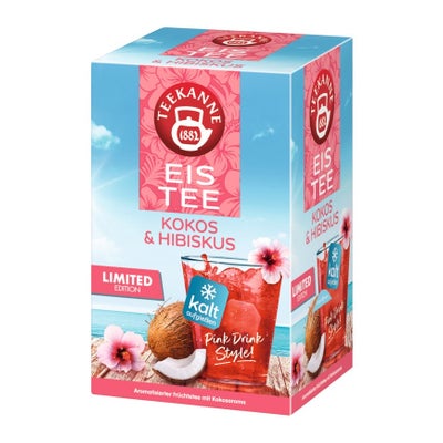 Thé glacé coco-hibiscus