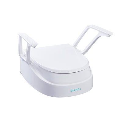 Toilettensitzerhöhung SmartFix mit Armlehnen