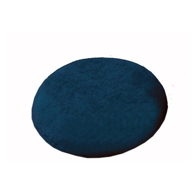 coussin rond ø42 cm bleu latex lavable à 30° coussin rond ø42 cm bleu latex lavable à 30°