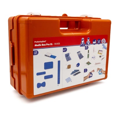 Protectaplast Erste-Hilfe-Koffer Pro XL 32 x 22 x 12 cm, gefüllt