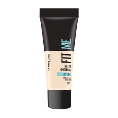 Teint -  Fit Me! Matte + Poreless Foundation 104 Soft Ivory