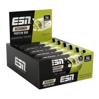 Designer Protein Bar White Chocolate Pistachio 12 x 45 g Designer Protein Bar White Chocolate Pistachio 12 x 45 g
