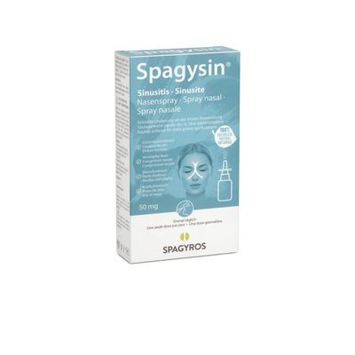 Sinusitis Nasenspray 50 mg Extrakt Cyclamen gefriergetrocknet und Lösungsmittel