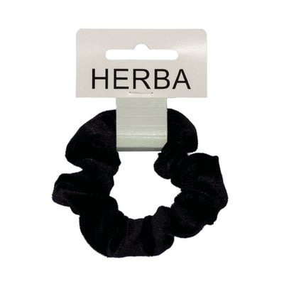 Scunci 9cm Samt schwarz