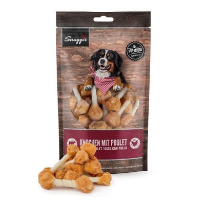 Knochen mit Poulet für Hunde Knochen mit Poulet für Hunde