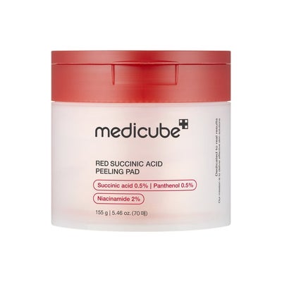 Red Succinic Acid Panthenol Pads