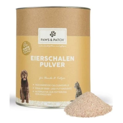 Paws and Patch coquille doeuf en poudre chiens/chats