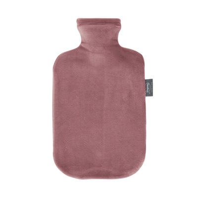 Wärmflasche Flauschbezug altrosa Wärmflasche Flauschbezug altrosa