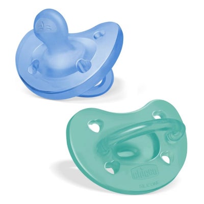 sucette physiologique PHYSIOFORMA SOFT silicone blue 6-16m