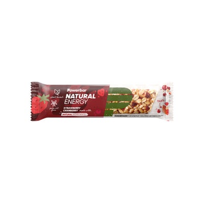 Natural Energy Cereal Bar - Strawberry and Cranberry