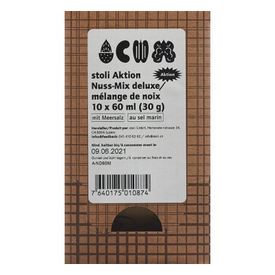 Nuss-Mix deluxe Aktion mit Meersalz 10 x 30 g