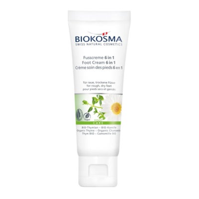 Crème soin des pieds 6 en 1 minisize Thym camomille BIO
