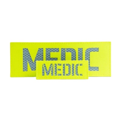 Schriftzug Medic Patch Set HiVis