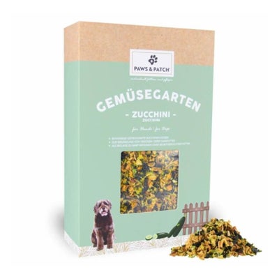 Paws and Patch Flocons de courgettes pour chiens