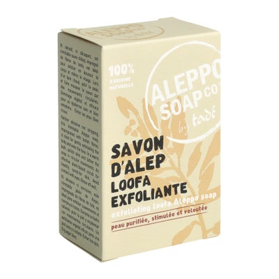 savon d'alep loofa exfoliante peaux mixtes savon d'alep loofa exfoliante peaux mixtes
