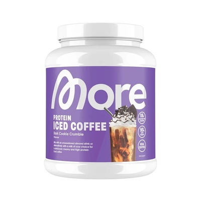 More Protein Iced Coffee - Dark Cookie Crumble More Protein Iced Coffee - Dark Cookie Crumble