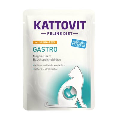 Gastro au poulet et au riz, aliment humide pour chats