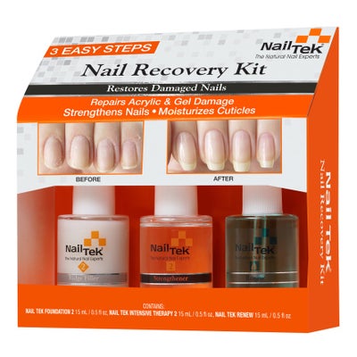 Nail Tek Recovery Kit 15 + 15 +15 ml
