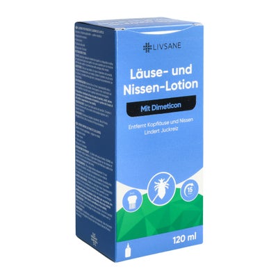 Läuse- und Nissen-Lotion Dimeticon mit Kamm