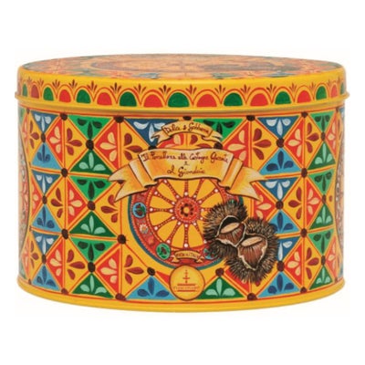 Panettone aux châtaignes et chocolat gianduja