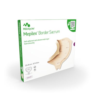 Border Sacrum Schaumverband 22x25cm