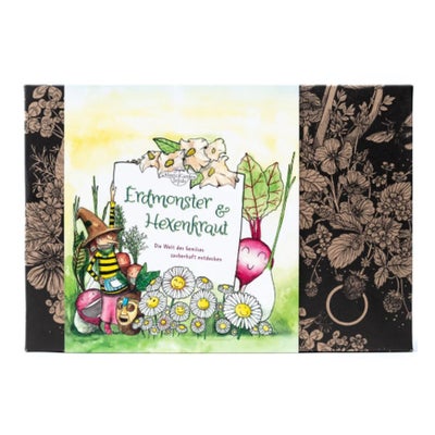Monstres de terre & herbes de sorcières, Set cadeau de graines pour enfants (30 pièces)