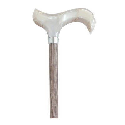 canne en métal 75-96 cm imitation bois Derby acylique canne en métal 75-96 cm imitation bois Derby acylique