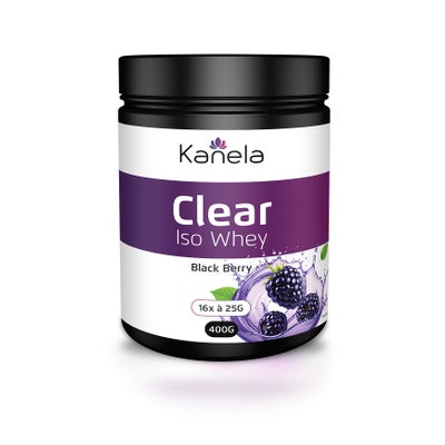 Clear Iso Whey Baie noire