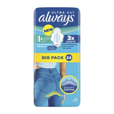 Ultra Binde Gr1 Normal mit Flügeln BigPack Ultra Binde Gr1 Normal mit Flügeln BigPack