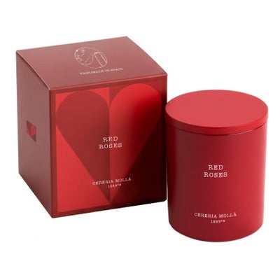Red Roses Premium Candle