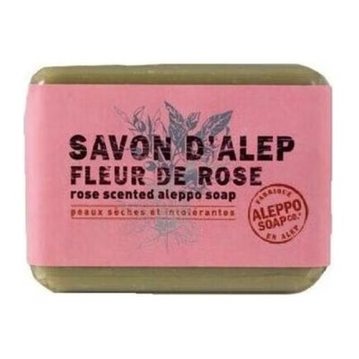 savon d'alep fleur de rose