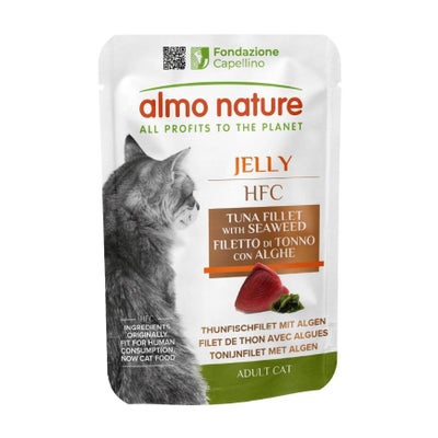 HFC Cuisine Jelly Thunfischfilet mit Algen, Nassfutter für Katzen HFC Cuisine Jelly Thunfischfilet mit Algen, Nassfutter für Katzen