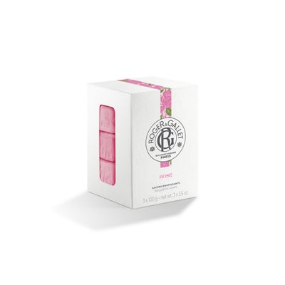 Rose - Boite 3 Savons 3 x 100 g Rose - Boite 3 Savons 3 x 100 g