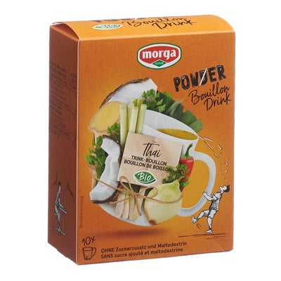 PowerPowder BouillonDrink Thai Bio 10 x 4 g
