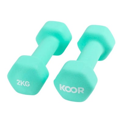 Kurzhantel-Set 2 kg, Mint 1 paire
