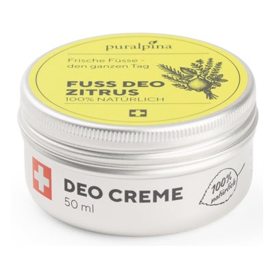 Fuss Deo Creme Zitrus