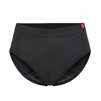 menstruelle hipster L cotton noire