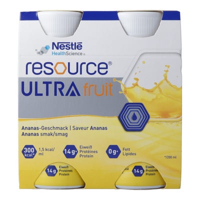 Ultra Fruit Ananas 4 x 200 ml