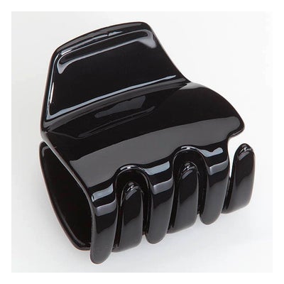 Haarklammer mittel noir