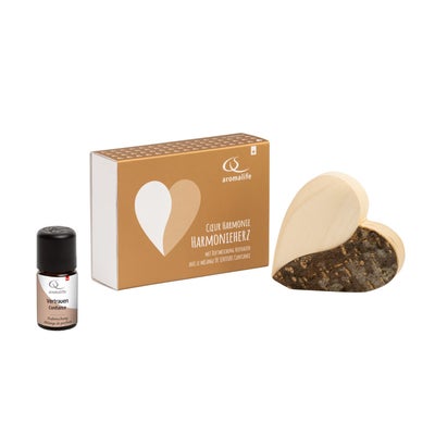 Geschenkset Harmonie Herz 7cm Holz Geschenkset Harmonie Herz 7cm Holz